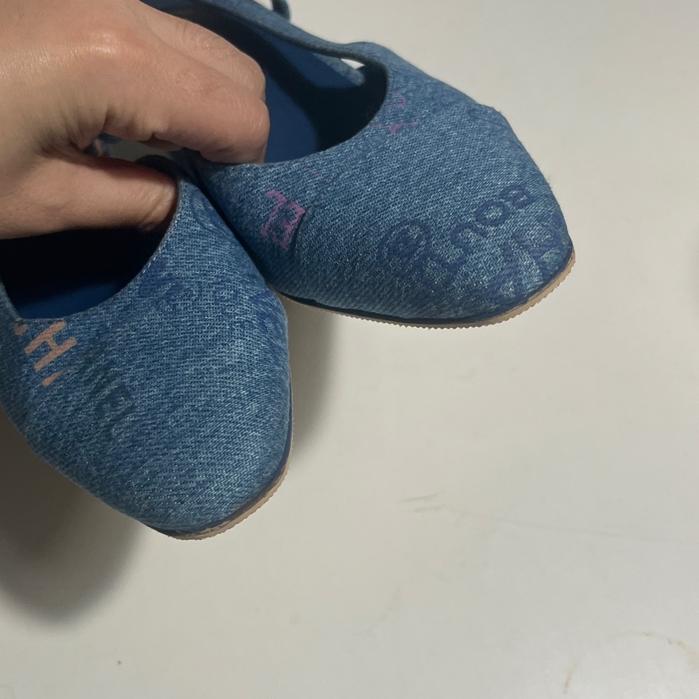 CHANEL Denim Blue Heels slingbacks - Picture 2 of 10